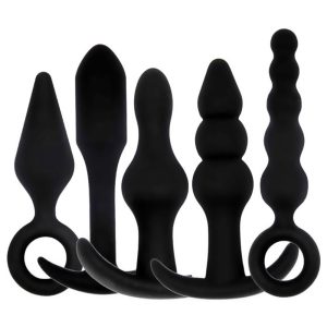 Silicone Anal Sex Toy Butt Plug Prostate Massager Product For Man And Beginner