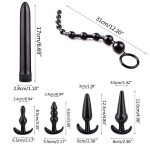 7pcs Set Vibrator Anal Plug Adult Sex Toys Kit Bdsm Bondage Slave Toy Flirt Games For Couples - 3