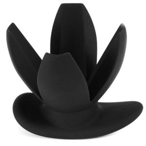 Butt Plug Huge Realistic Flower Double Prostate Massager Anal Dildo Unisex Sex Toys Big Hollow Voyeur Tunnel Enema Tool