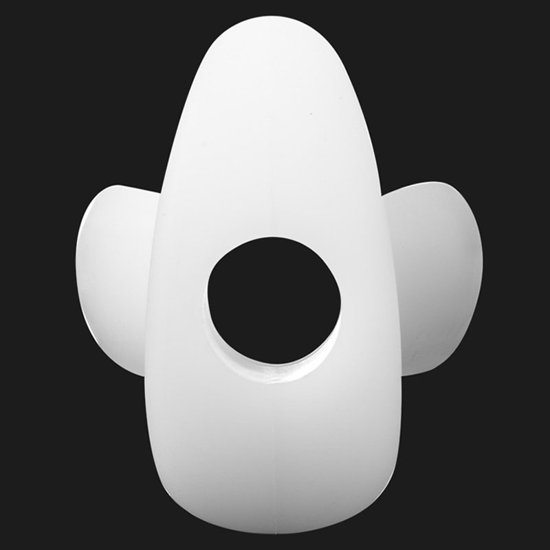 Unisex Realistic Huge Butt Plug Dual Prostate Massager Anal Dildo Enema Tool Hollow Tunnel Voyeur Big Flower Shaped Adult Sex Toy - 5