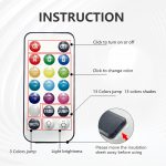 Metal Anal Plug Remote Control Discoloration Led Light Beads Prostate Massager Dildo Butt Sex Toys For Men Women - 5