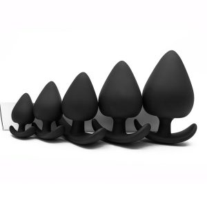 Butt Anal Plug Trainer Kit Pleasurable Beginners Adult Sex Toys For Woman Medical Silicone Soft Massager Couple - 2