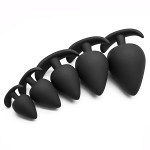 Butt Anal Plug Trainer Kit Pleasurable Beginners Adult Sex Toys For Woman Medical Silicone Soft Massager Couple