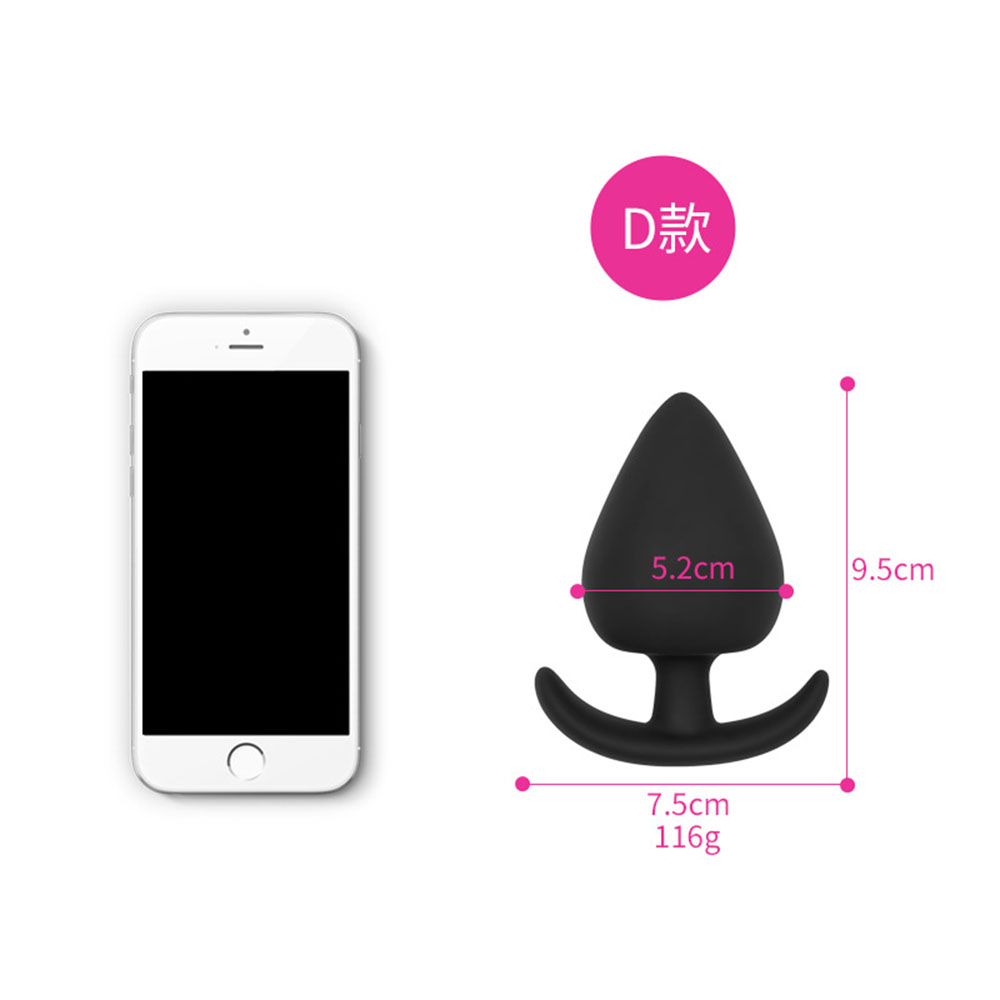 Medical Silicone Anal Training Kit Soft Pleasure Massager For Beginners Adult Couple Sex Toys - 6