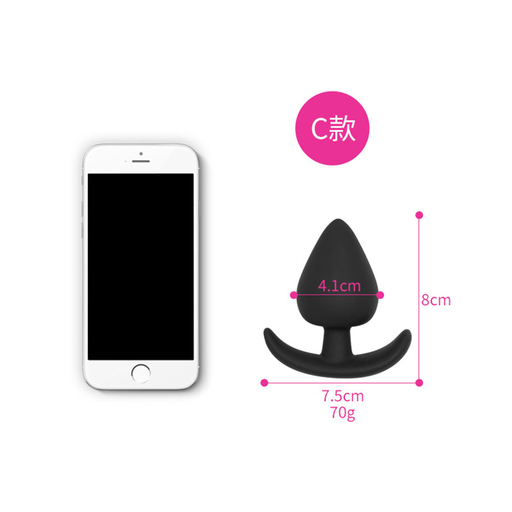 Medical Silicone Anal Training Kit Soft Pleasure Massager For Beginners Adult Couple Sex Toys - 5