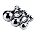 Huge Metal Butt Plug Big Jewelry Anal Balls Prostate Massager Buttplug Sex Toys For Women Men - 2