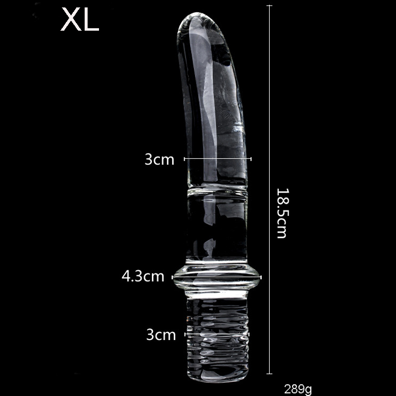 Crystal Glass Dildo Realistic Safe Anal Stimulation Toy Ideal For Women Men Gay Available In 16mm 20mm 25mm 30mm Diameters - 9
