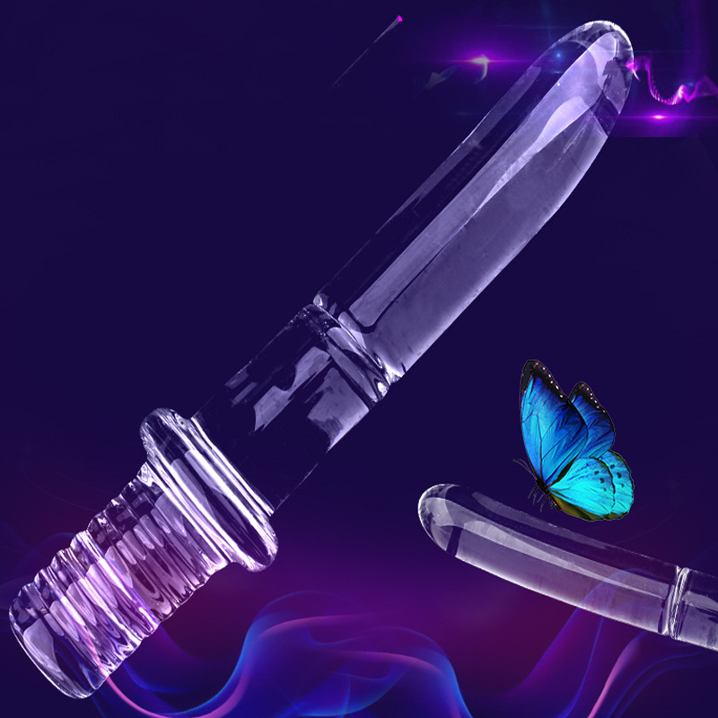 Crystal Glass Dildo Realistic Safe Anal Stimulation Toy Ideal For Women Men Gay Available In 16mm 20mm 25mm 30mm Diameters - 4