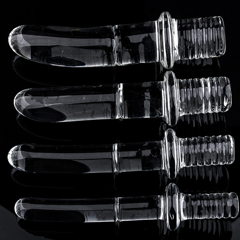 Crystal Glass Dildo Realistic Safe Anal Stimulation Toy Ideal For Women Men Gay Available In 16mm 20mm 25mm 30mm Diameters - 3