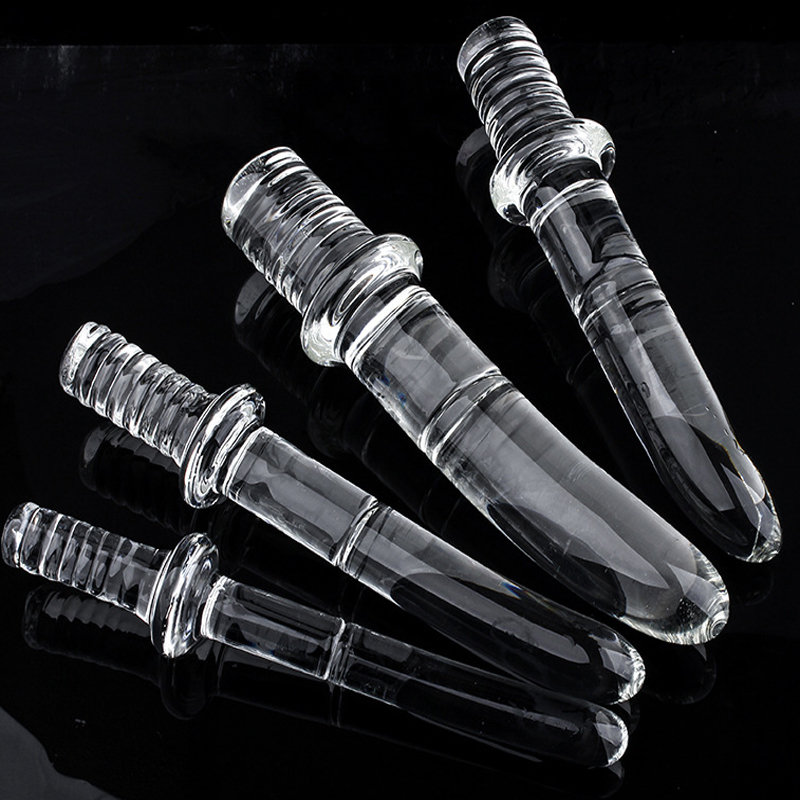 Crystal Glass Dildo Realistic Safe Anal Stimulation Toy Ideal For Women Men Gay Available In 16mm 20mm 25mm 30mm Diameters - 2