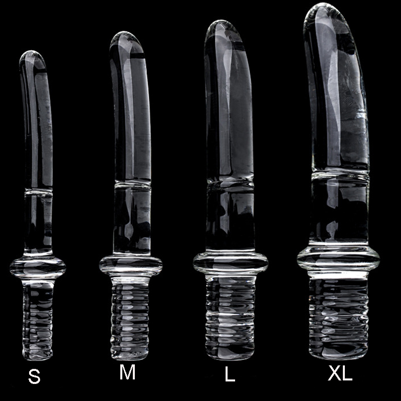 Crystal Glass Dildo Realistic Safe Anal Stimulation Toy Ideal For Women Men Gay Available In 16mm 20mm 25mm 30mm Diameters - 1