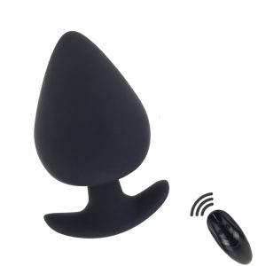 Vibrating Butt Plug Anal Vibrator Prostate Massager Trainer 10 Modes Remote Control G Spot Sex Toys For Man Women