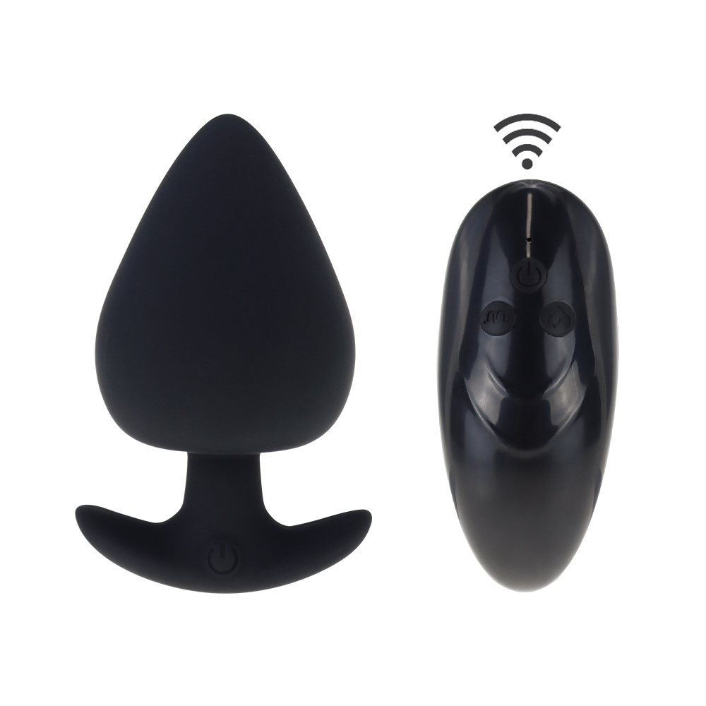Silicone Vibrating Butt Plug 10mode Prostate Massager Gspot Vibrator Remote Control Anal Trainer Sex Toy For Men And Women - 7