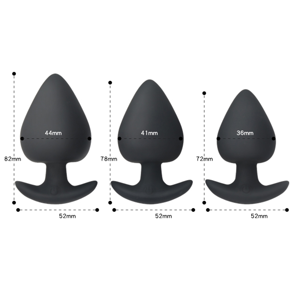 Silicone Vibrating Butt Plug 10mode Prostate Massager Gspot Vibrator Remote Control Anal Trainer Sex Toy For Men And Women - 2