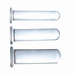 Hollow Glass Anal Dildo Plug Sex Product Anus Prostate Massager Tunnel Trainer Smooth Stopper Stimulate Colon Unisex Butt - 2