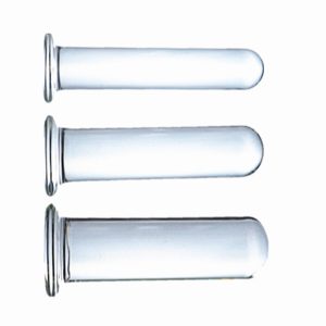 Hollow Glass Anal Dildo Plug Sex Product Anus Prostate Massager Tunnel Trainer Smooth Stopper Stimulate Colon Unisex Butt - 2