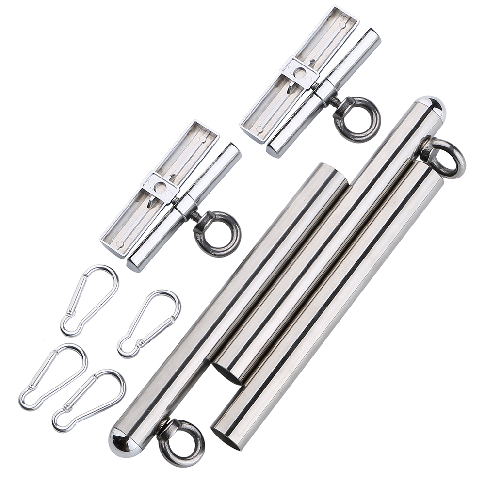 Ultimate Bdsm Fetish Restraints Kit Bondage Rope Spreader Bar Swing Handcuffs Ankle Cuffs Adult Play Bundle - 3