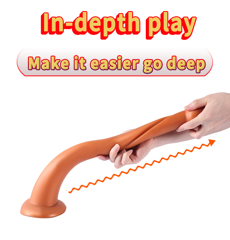 Extra Large Snake Head Anal Plug Prostate Massager Vaginal Stimulator For Women Pleasure Enhancing Adult Sex Toy - 2