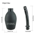 Anal Cleaner Vaginal Tool Safe Rectal Syringe Medical Materials Stream Douche Enema Colon Toys - 6