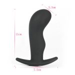 Silicone Vibrating Butt Plug Remote Control Anal Prostata Massager Buttplug Dildo 10 Speeds Vibration For Women Men - 5