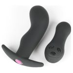 Silicone Vibrating Butt Plug Remote Control Anal Prostata Massager Buttplug Dildo 10 Speeds Vibration For Women Men