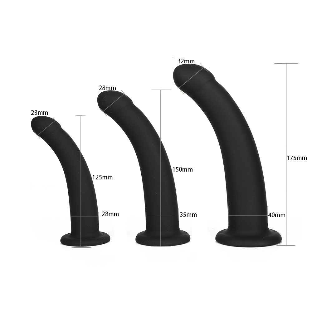 Quality Silicone Realistic Dildo Anal Plug Prostate Massager Erotic Sex Toy For Men Women Masturbation Aid - 3