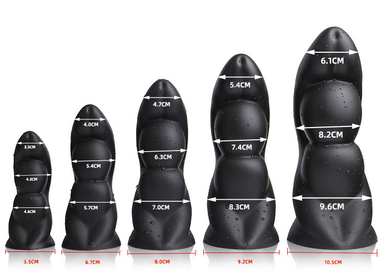 Extralarge Adult Erotic Sex Toys Anal Prostate Massage Tools Vaginal Anus Plugs For Men Women - 3