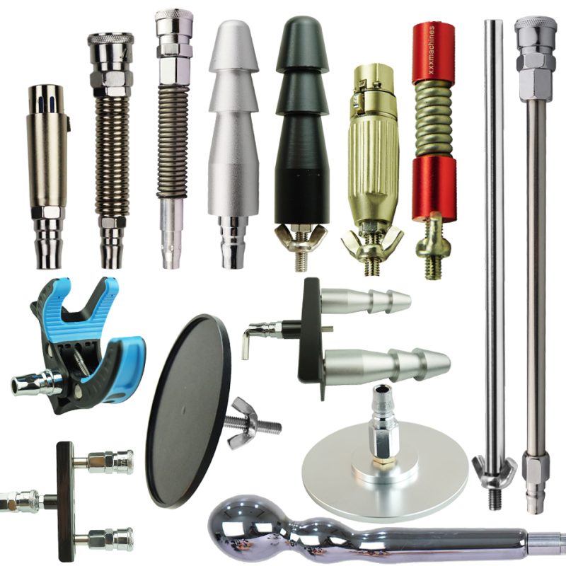 Sex Machine Multi Attachments Optional Diy Dildos Suction Cup Vac-u-lock Bendable Spring Connector Extension Anal Toys