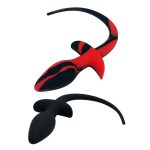 Silicone Dog Tail Anal Plug Toys For Adults Slave Women Men Gay Sex Games G-spot Black Colorful - 5