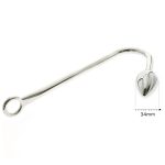 Sm Toys Replaceable Stainless Steel Anal Hook With Beads Hole Metal Butt Plug Anus Fart Putty Slave Prostate Massager Bdsm - 5