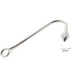 Sm Toys Replaceable Stainless Steel Anal Hook With Beads Hole Metal Butt Plug Anus Fart Putty Slave Prostate Massager Bdsm - 4