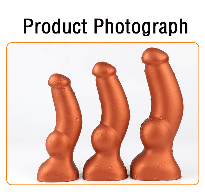 Silicone Big Dildo Butt Plug For Prostate Massage Anal Vaginal Stimulation Unisex Adult Toy - 13