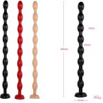Super Long Soft Anal Dildo Pull Bead Stuffed Butt Plug For Women Lesbian Man Gay Colon Massger Strapon Suction Big Dick - 6