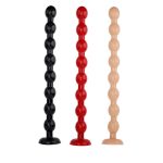 Super Long Soft Anal Dildo Pull Bead Stuffed Butt Plug For Women Lesbian Man Gay Colon Massger Strapon Suction Big Dick - 5