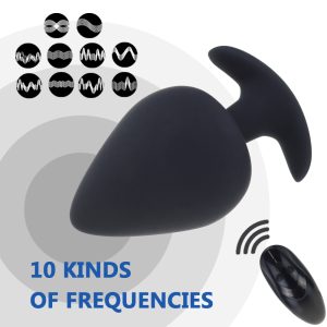 Wireless Remote Anal Vibrator Sex Toy For Men Plug 10 Mode Dildo Butt Male Prostate Massage G Spot Waterproof - 2