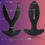 Remote Control Vibrator Electric Shock Anal Dildo Butt Plug Women Man Strapon Prostate Massager Sex Machine Clitoris Stimulator - 6