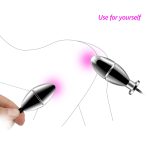 Electric Butt Plug Small Steel Prostate Massager Electro Sex Anal Adult Sexual Toys Dildo Gay Bdsm Torture Estim Toy - 2