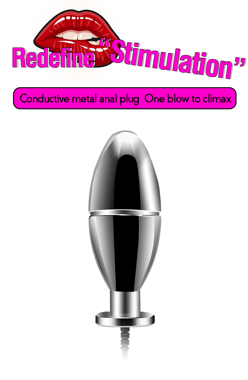 Small Steel Electric Butt Plug Prostate Massager Anal Adult Toy Electro Bdsm Estim Gay Sexual Dildo - 2