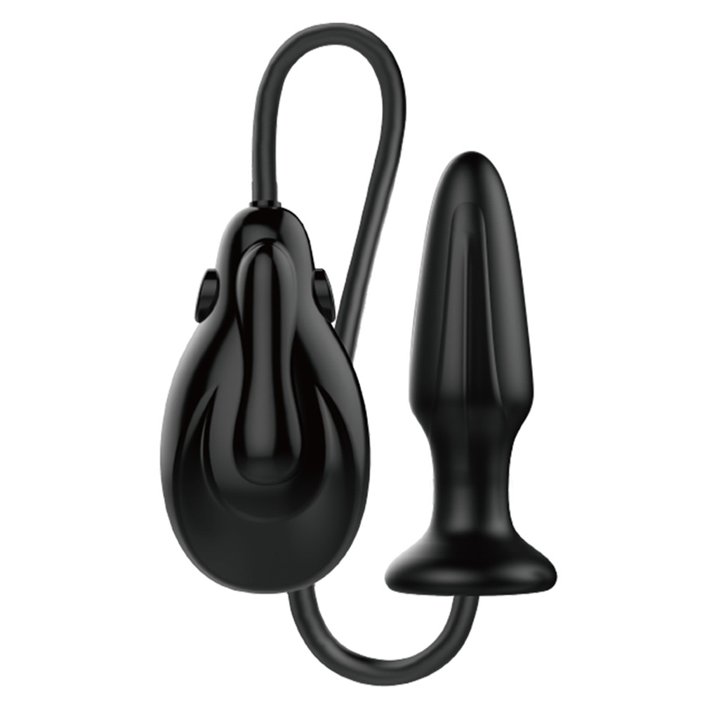Vibrating Inflatable Anal Toys Expandable Airfilled Butt Massager For Men Women Gay - 11