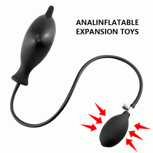 Oversized Anal Dildo Pump Sex Toys Women Inflatable Butt Plug Men Gays Vaginal Stimulator Vibrator Prostate Massager - 2