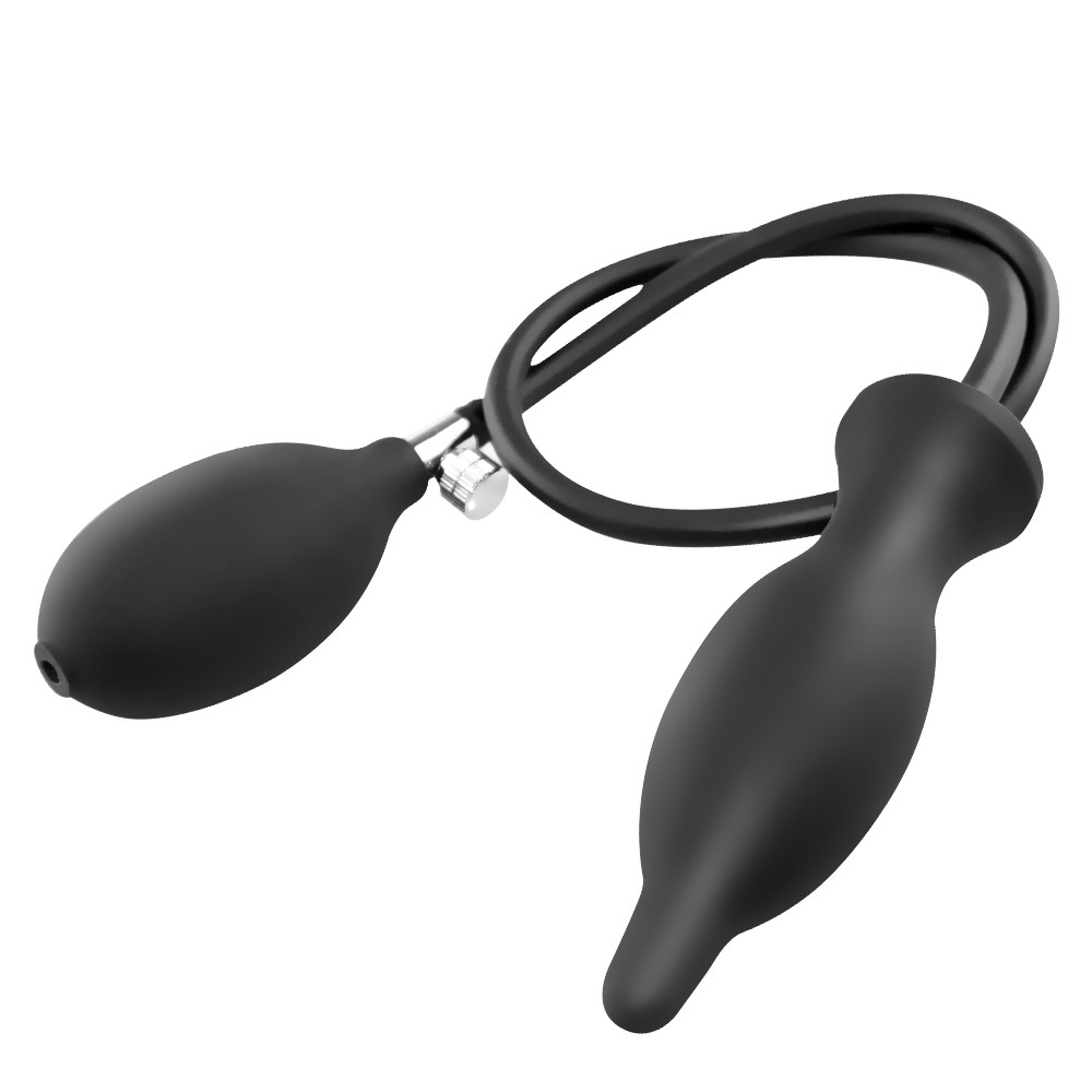 Extra Large Inflatable Dildo Pump Analvaginal Sex Toy Prostate Massager Vibrator For Men Women And Gays - 3