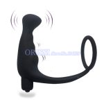 Orissi Sex Toys Prostate Massager Vibrating Cock Ring Anal For Men Delay Ejaculation Products Butt Plug - 3