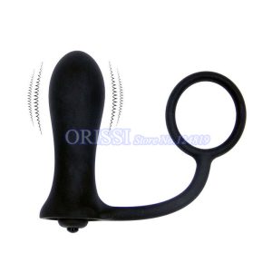 Orissi Sex Toys Prostate Massager Vibrating Cock Ring Anal For Men Delay Ejaculation Products Butt Plug - 2