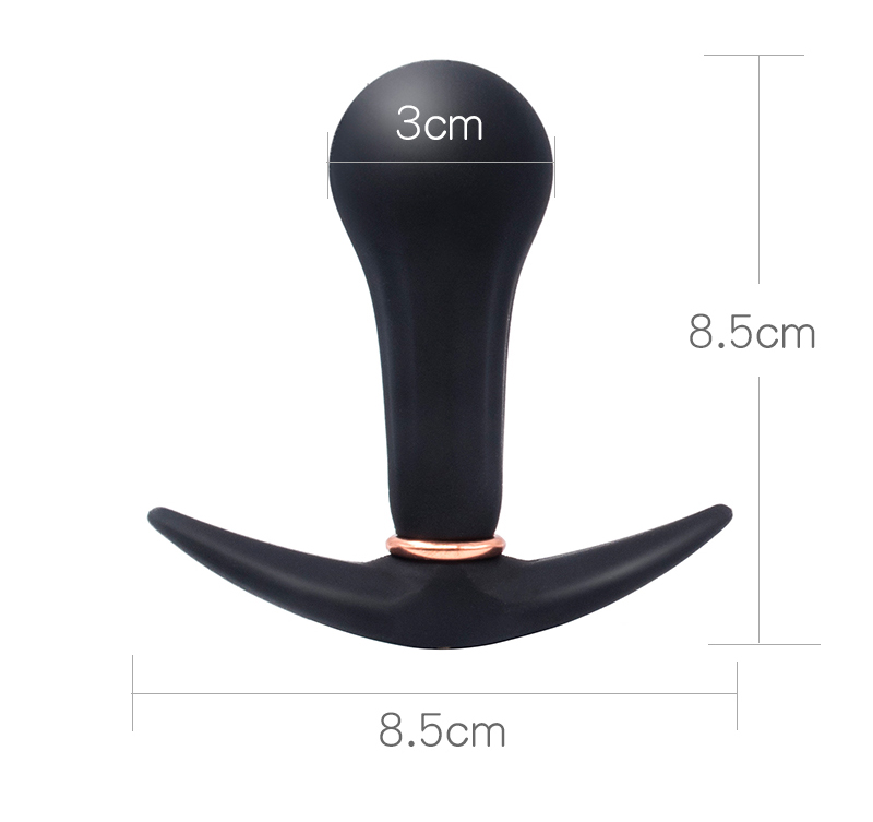 Inflatable Anal Plug With Metal Beads Adjustable Butt Plug Dildo Unisex Adult Sex Toy For Men Women Gay - 13