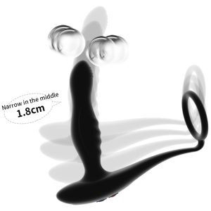 Silicone Remote Anal Vibrator For Male Prostate Massager Adult Gay Sex Toys Butt Dildo Tail Plug Women Masturbation Machine - 2