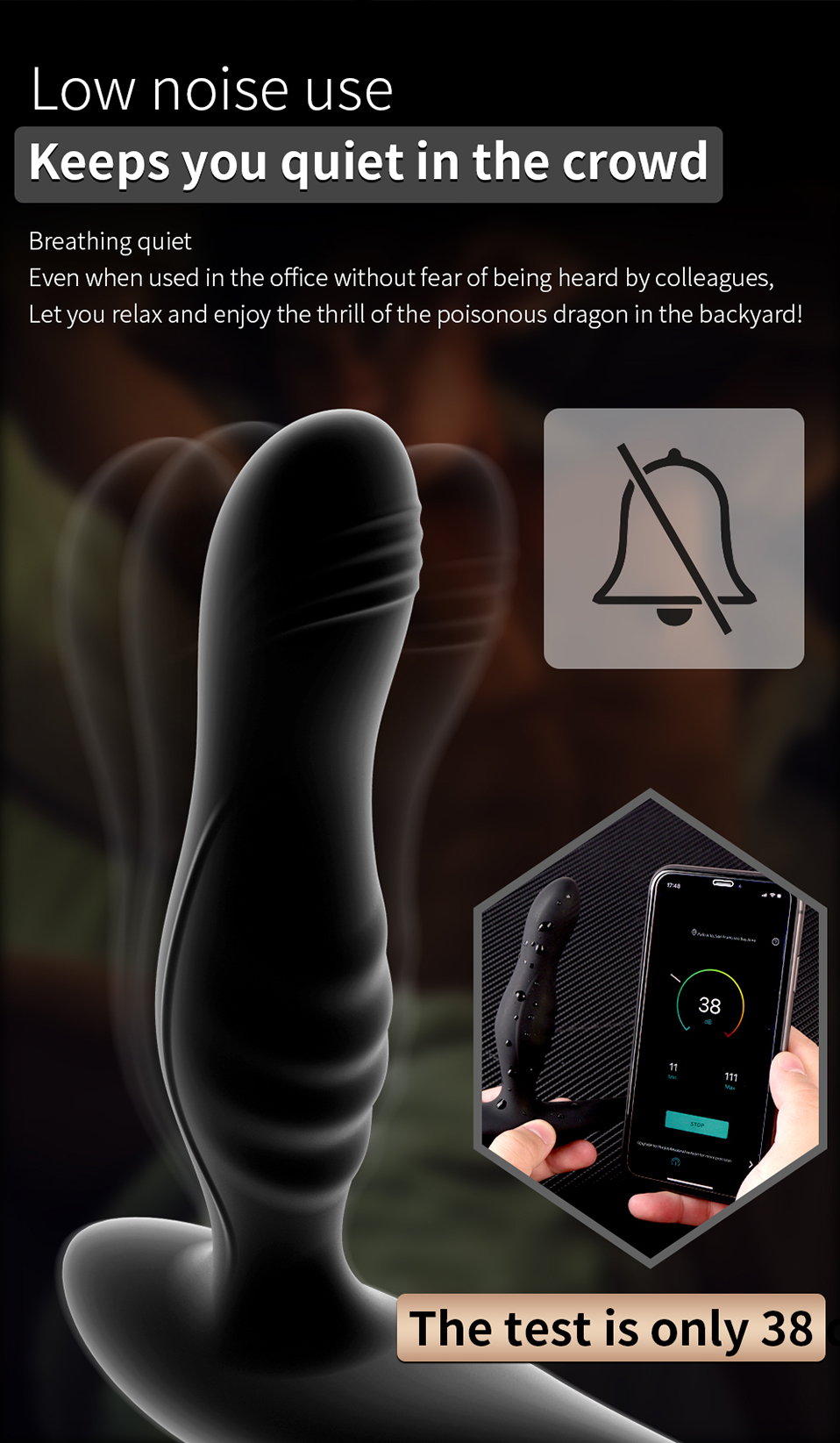 Silicone Prostate Massager Anal Vibrator Remote Control Adult Sex Toy Butt Plug Dildo For Male Female Gay Masturbation - 13