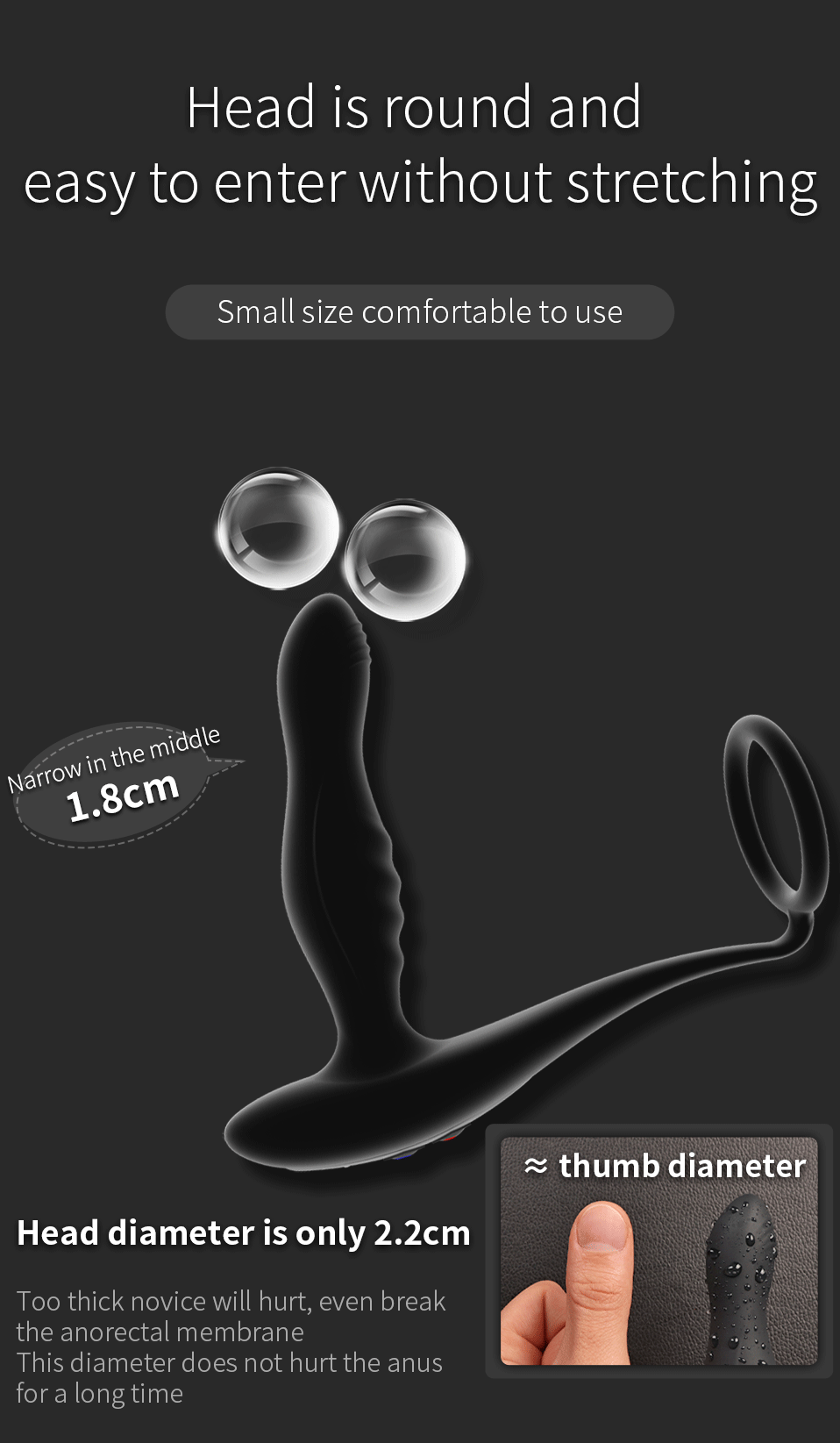 Silicone Prostate Massager Anal Vibrator Remote Control Adult Sex Toy Butt Plug Dildo For Male Female Gay Masturbation - 4
