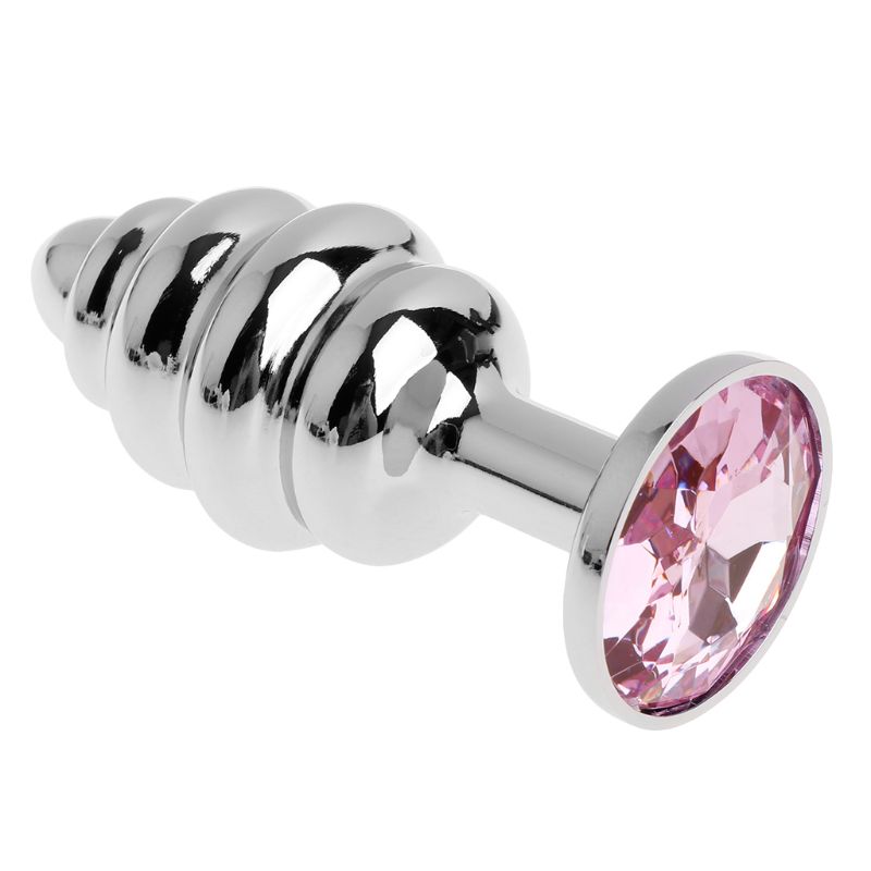 Stainless Steel Spiral Anal Beads Unisex Butt Plug For Enhanced Sexual Stimulation - 12