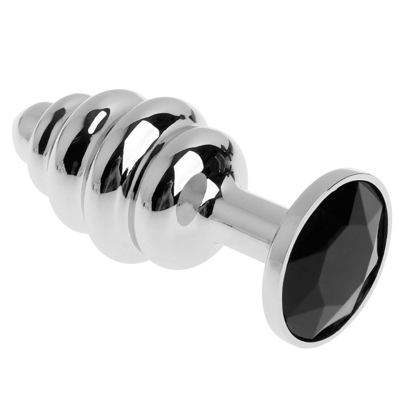 Stainless Steel Spiral Anal Beads Unisex Butt Plug For Enhanced Sexual Stimulation - 8