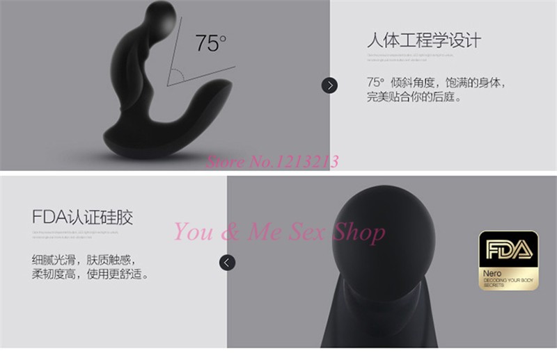Wireless Remote Control Prostate Massager Electric Anal Vibrator Mens Erotic Pleasure Toy For Stimulation - 10